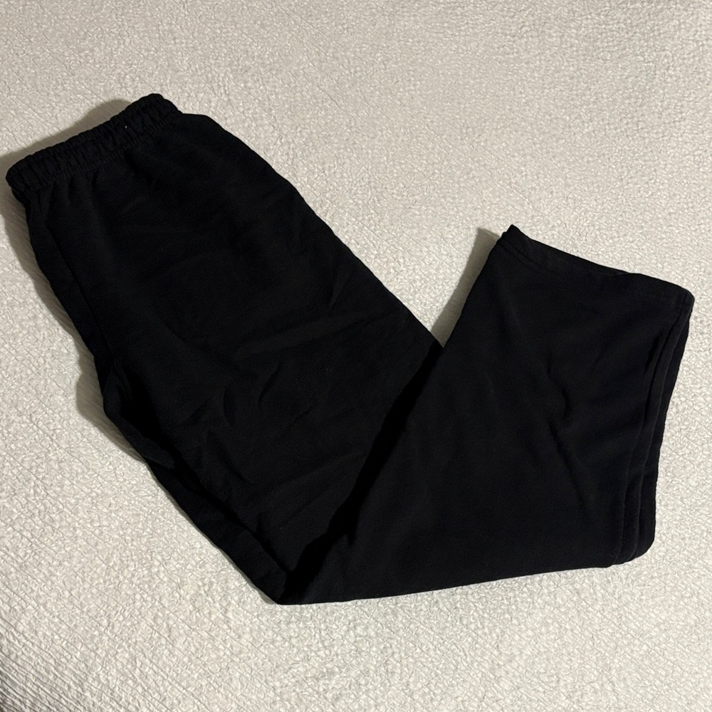Gildan Black Jogger Pants